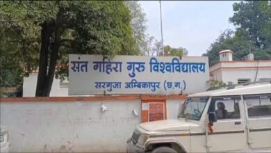 प्रोफेसर डॉ. राजेन्द्र लकपाले संत गहिरा गुरू विश्वविद्यालय के नए कुलपति नियुक्त प्रोफेसर डॉ. राजेन्द्र लकपाले संत गहिरा गुरू विश्वविद्यालय के नए कुलपति नियुक्त