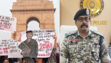 दिल्ली में हिड़मा समर्थन नारे: 23 गिरफ्तार सुरक्षा अलर्ट