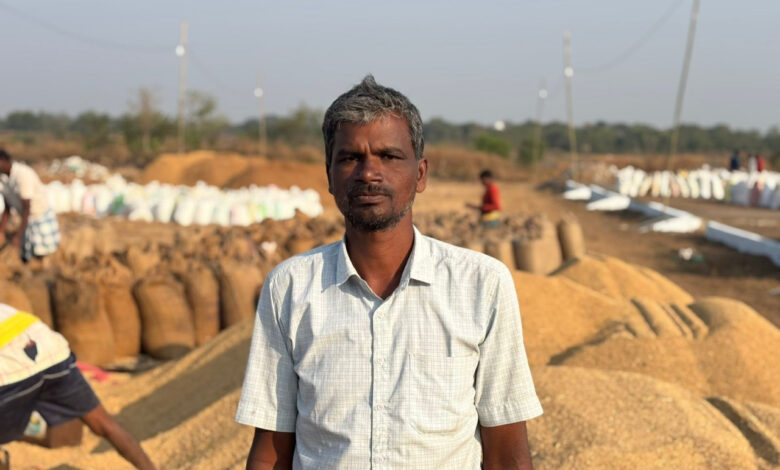 किसान छबीलाल बारी ने समर्थन मूल्य पर धान खरीदी नीति की सराहना