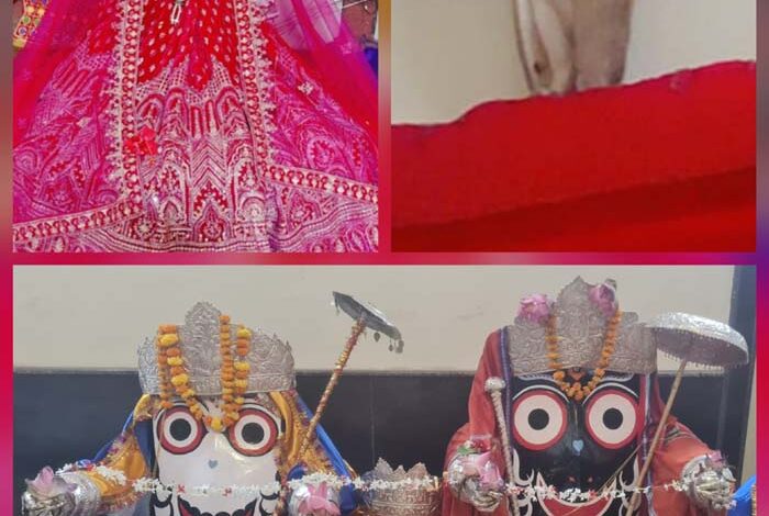 श्रीजगन्नाथ मंदिर में श्रीमहालक्ष्मी के वाहन सफेद उल्लू के हुए दर्शन