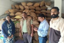 5 प्रकरणों में 6 लाख 41 हजार 700 मूल्य के 207 क्विंटल अवैध धान जब्त