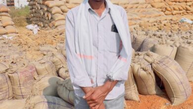 ग्राम घिवरी के किसान बालेश्वर पटेल ने बेचा 169 क्विंटल धान