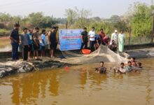 कृषि विज्ञान केन्द्र रायपुर में मिश्रित मत्स्य पालन प्रशिक्षण सम्पन्न