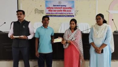 आत्मसमर्पित व नक्सल पीडि़त 79 प्रशिक्षित युवाओं को मिली 10 लाख 33 हजार की प्रोत्साहन राशि