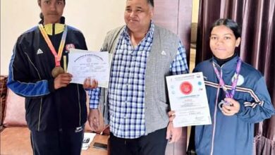 मार्शल आर्ट्स नेशनल प्रतियोगिता के लिए अंबिकापुर की बेटियाँ जम्मू-कश्मीर रवाना