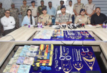 सूने मकानों से चोरी करने वाले दो बांग्लादेशी चोर गिरफ्तार, 20 लाख का सामान जब्त