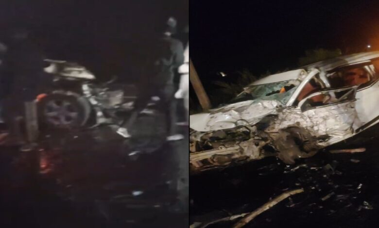 भोपाल में सड़क हादसा: 4 की मौत 1 घायल भोपाल में सड़क हादसा: 4 की मौत 1 घायल