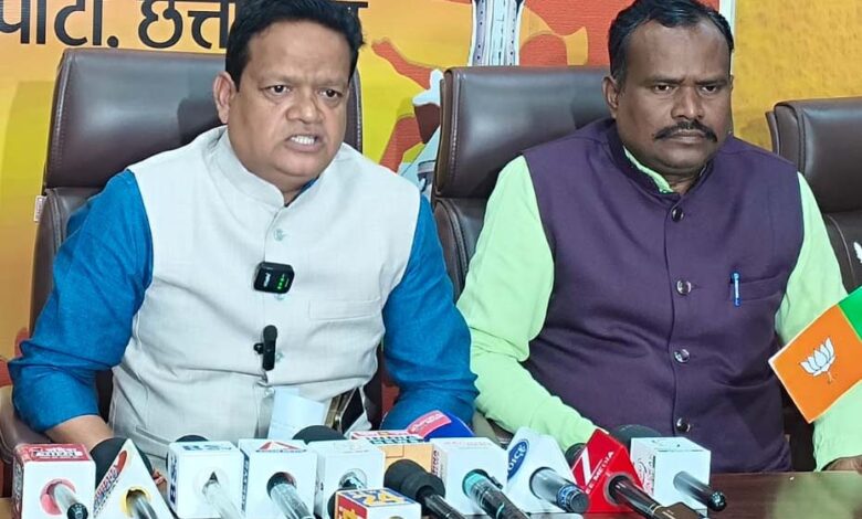 हिड़मा को शहीद बताना और लाल सलाम कहकर श्रद्धांजलि देना कांग्रेस का शर्मनाक कृत्य : भाजपा