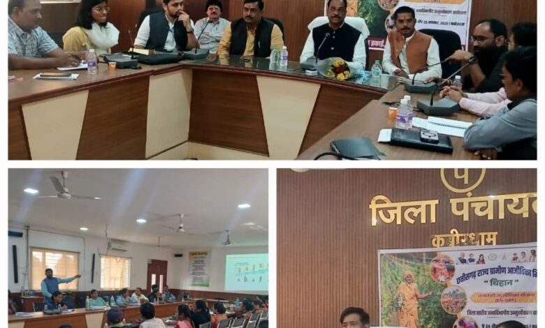 कवर्धा: बिहान योजना से समावेशी आजीविका को मिलेगी नई दिशा कवर्धा: बिहान योजना से समावेशी आजीविका को मिलेगी नई दिशा