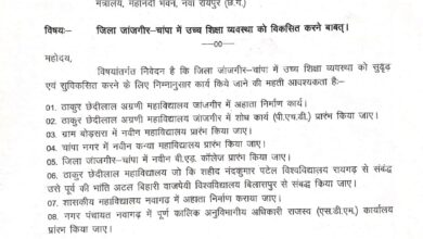शिक्षा व्यवस्था सुदृढ़ करने विधायक कश्यप ने सौंपा उच्च शिक्षा मंत्री वर्मा को ज्ञापन शिक्षा व्यवस्था सुदृढ़ करने विधायक कश्यप ने सौंपा उच्च शिक्षा मंत्री वर्मा को ज्ञापन