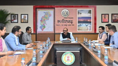 राष्ट्रपति के छत्तीसगढ़ के प्रस्तावित प्रवास पर आवश्यक व्यवस्थाओं को लेकर मुख्य सचिव ने ली उच्च स्तरीय बैठक