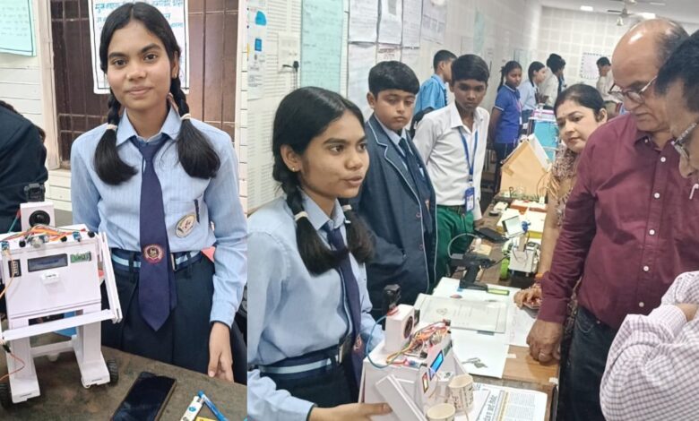 सृष्टि यदु ने बनाया मल्टीपर्पज एआई रोबोट सृष्टि यदु ने बनाया मल्टीपर्पज एआई रोबोट