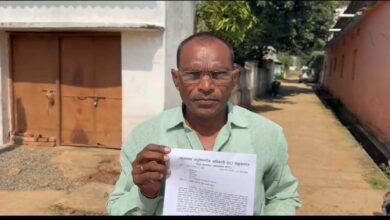 गोठान भूमि पर भाजपा नेता का कब्जा गोठान भूमि पर भाजपा नेता का कब्जा