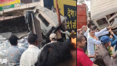 कवर्धा में ट्रक अनियंत्रित कार्यालय में घुसा—चालक बाल-बाल बचा कवर्धा में ट्रक अनियंत्रित कार्यालय में घुसा—चालक बाल-बाल बचा