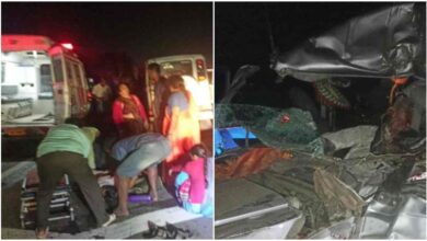 तीर्थयात्रा पर निकली एमयूवी का हादसा चार की मौत