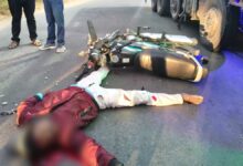 सूरजपुर में बाइक-ट्रक हादसा चालक की मौत
