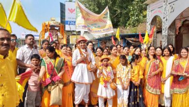 संत शिरोमणि श्री नामदेव की 755 वीं जयंती पर निकली कलश यात्रा