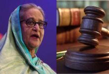 अपदस्थ पीएम शेख हसीना को ट्रिब्यूनल ने सुनाई मौत की सजा