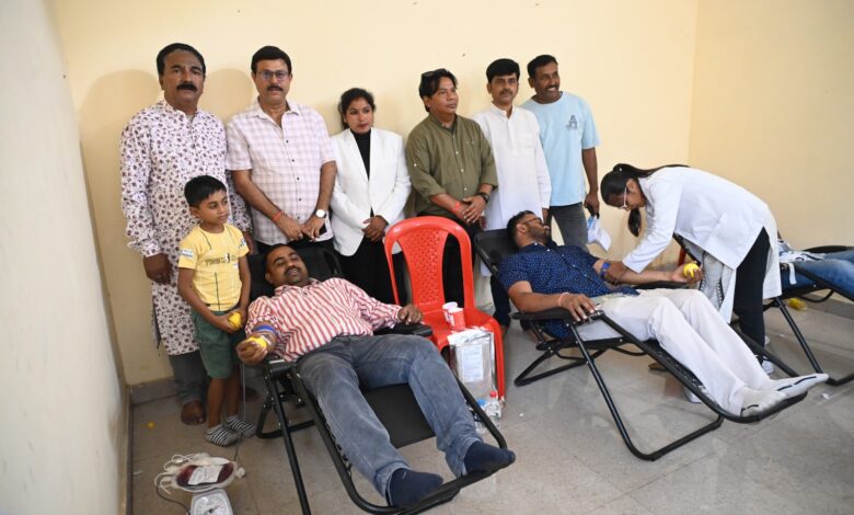 रेलवे कॉलोनी में विशाल चिकित्सा शिविर सम्पन्न