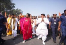 “सीएम मोहन यादव ने मथुरा में धीरेंद्र शास्त्री की यात्रा में लिया हिस्सा”