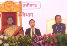 राष्ट्रपति द्रौपदी मुर्मू ने अंबिकापुर में जनजातीय गौरव दिवस में किया हिस्सा
