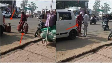 शहडोल में गैस संकट कालाबाजारी का वीडियो वायरल