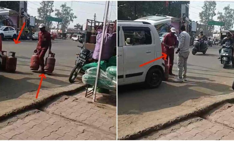शहडोल में गैस संकट कालाबाजारी का वीडियो वायरल