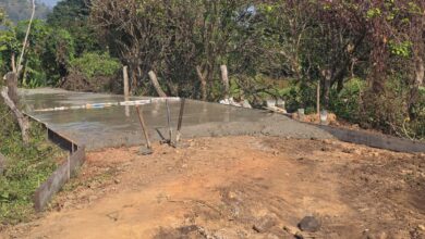 बैरख में सीसी रोड निर्माण: गुणवत्ता और पारदर्शिता में बड़ी खामी