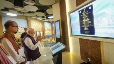 पीएम ने जनजातीय स्वतंत्रता संग्राम सेनानी संग्रहालय का किया लोकार्पण पीएम ने जनजातीय स्वतंत्रता संग्राम सेनानी संग्रहालय का किया लोकार्पण