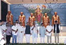 भाजपा प्रदेश कार्यालय में वन्देमातरम् गीत गायन का पूर्वाभ्यास हुआ