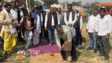 मंत्री अग्रवाल ने उदयपुर में हायर सेकेंडरी स्कूल भवन और दो सड़कों के निर्माण कार्यों का किया भूमि पूजन मंत्री अग्रवाल ने उदयपुर में हायर सेकेंडरी स्कूल भवन और दो सड़कों के निर्माण कार्यों का किया भूमि पूजन