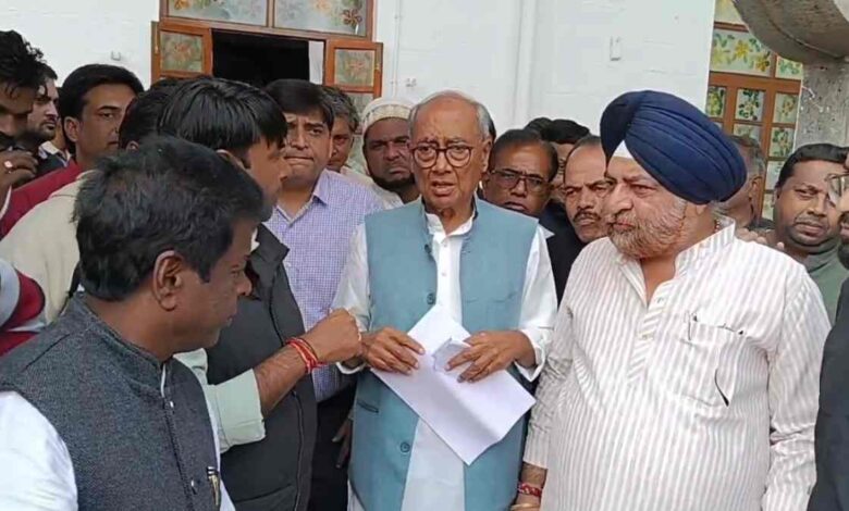 दिग्विजय सिंह ने उठाए चुनाव आयोग की निष्पक्षता पर गंभीर सवाल