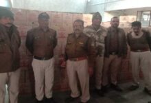 भोपाल में पुलिस की बड़ी कार्रवाई: डेढ़ करोड़ की अवैध शराब जब्त