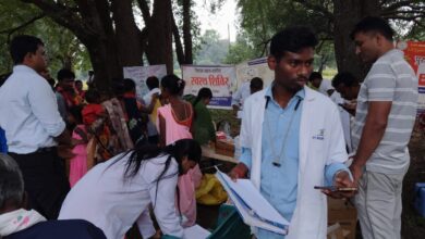 बीजापुर के माओवाद प्रभावित सात गांवों में पहली बार लगा मेगा हेल्थ कैंप
