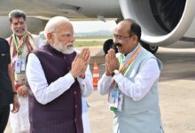 प्रधानमंत्री मोदी रायपुर पहुंचे, छत्तीसगढ़ राज्य स्थापना दिवस पर करेंगे नए विधानसभा भवन का उद्घाटन