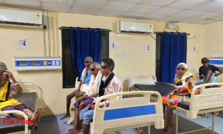 बीजापुर मोतियाबिंद ऑपरेशन के मरीज स्वस्थ