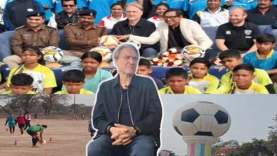 विचारपुर में जर्मन कोच पहुंचे युवाओं को देंगे प्रशिक्षण