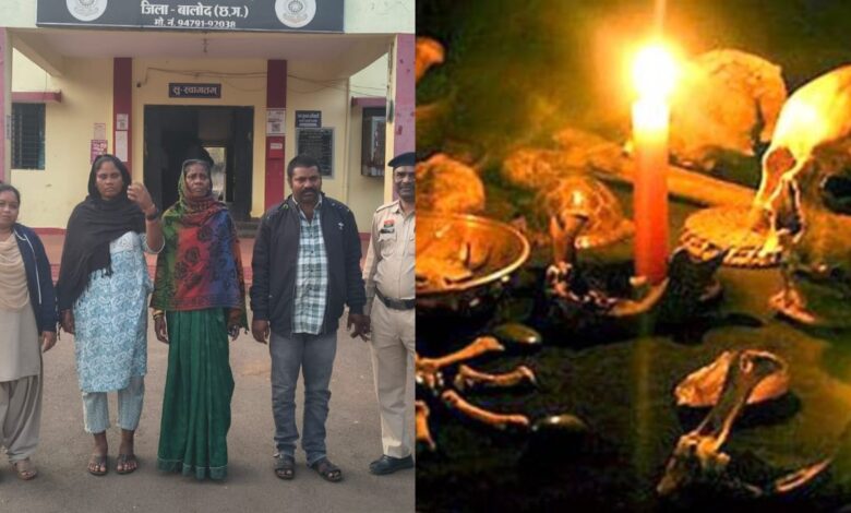 बालोद में तंत्र-मंत्र से ठगी का मामला पुलिस ने बरामद किए लाखों रुपये और जेवर