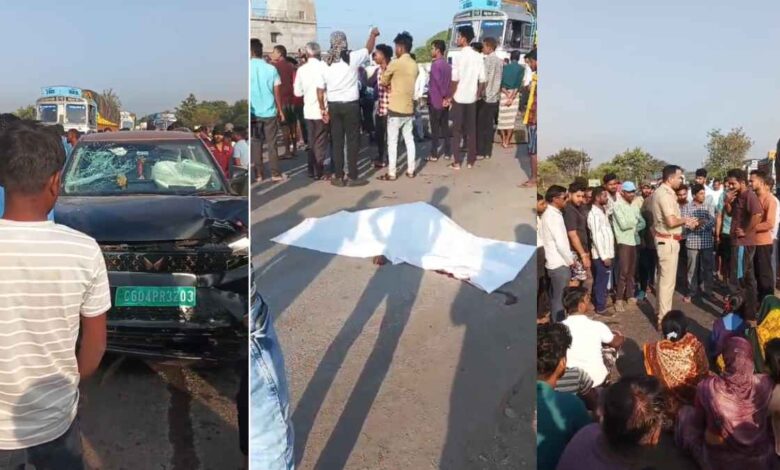 सड़क हादसे में युवक की मौत सड़क हादसे में युवक की मौत