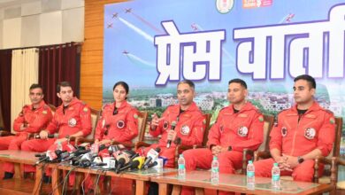 नया रायपुर में सूर्य किरण का रोमांचक एयर शो 5 नवंबर को नया रायपुर में सूर्य किरण का रोमांचक एयर शो 5 नवंबर को