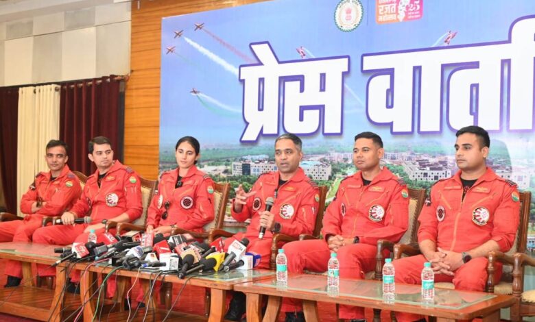 नया रायपुर में सूर्य किरण का रोमांचक एयर शो 5 नवंबर को
