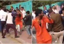 जबलपुर एससी-एसटी-ओबीसी सम्मेलन में हिंसा: हिंदू संगठनों पर भीड़ का हमला वीडियो वायरल