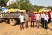 अवैध धान परिवहन पर प्रशासन की सख्त कार्रवाई