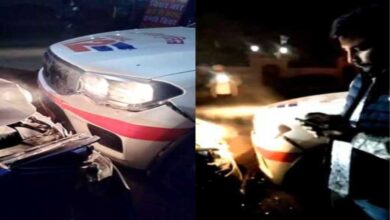 ग्वालियर: फरार कार चालक ने दो पुलिस वाहनों को टक्कर दी गिरफ्तार ग्वालियर: फरार कार चालक ने दो पुलिस वाहनों को टक्कर दी गिरफ्तार