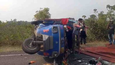 मध्यप्रदेश में सड़क हादसा एक ही परिवार के तीन लोगों की मौत