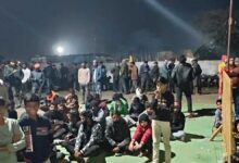 रायसेन में मासूम से दरिंदगी के आरोपी की गिरफ्तारी न होने पर हिंसक धरना