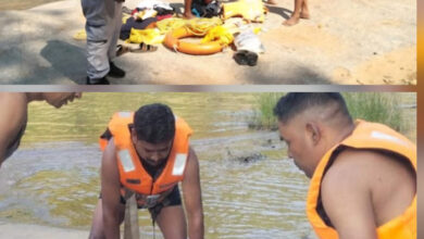 चर्रे-मर्रे जलप्रपात में डूबे युवक का शव 48 घंटे के बाद हुआ बरामद