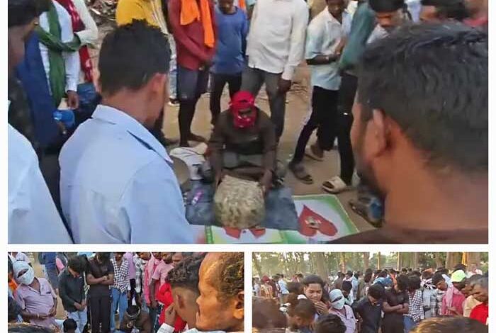 हाट-बाजारों पर खुलेआम खेला जा रहा प्रतिबंधित जुआ खुढ़खुढ़िया