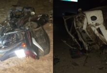 तेज रफ्तार बोलेरो ने बाइक को मारी टक्कर तीन की मौत