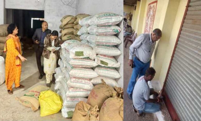 जबलपुर में अवैध धान-बीज भंडारण पर बड़ी कार्रवाई